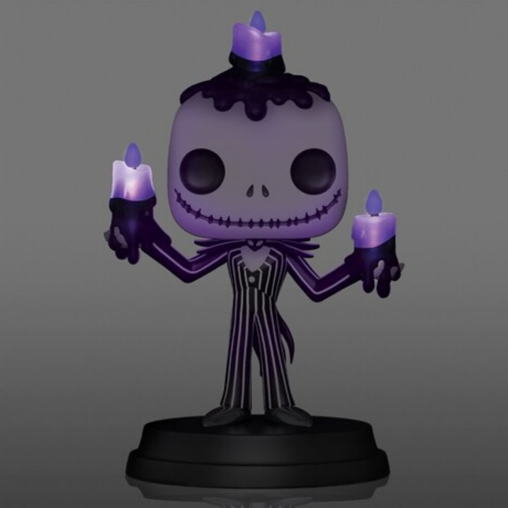 NEW FUNKO POP! Super: Nightmare Before Christmas - 7" Light-Up Jack ~ FREE SHIP!